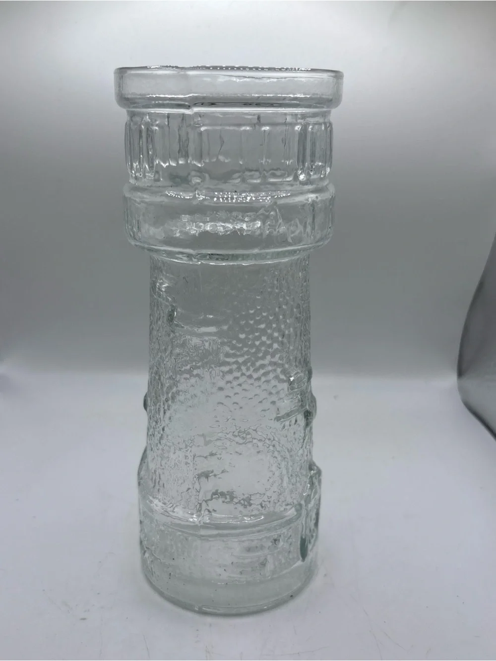 Vintage Red Lobster Lighthouse Shaped Glass